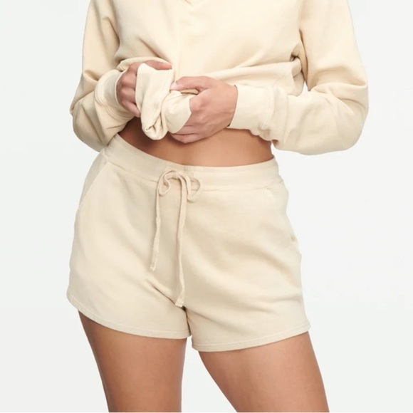 LACAUSA Pants - NEW LACAUSA‎ X Revolve Zephyr Shorts Toast